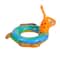 Swim Central 24" Inflatable Orange & Blue Snail Swimming Pool Tube Ring Float